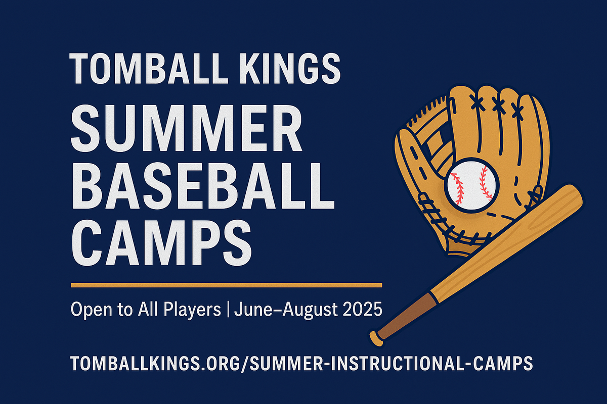 Tomball Kings summer instructional baseball camps